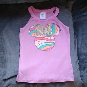 #463 Minnie Mouse Tank size Girls 5 toddler